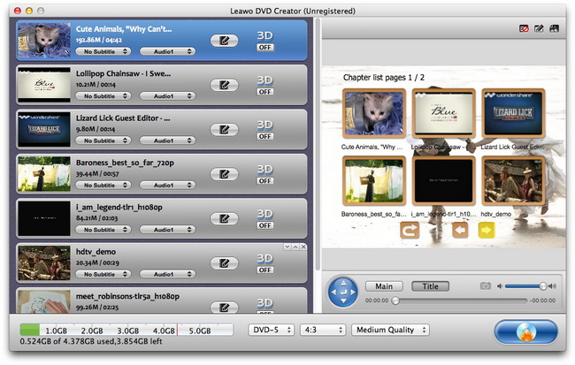 AnyMP4 DVD Creator for mac download