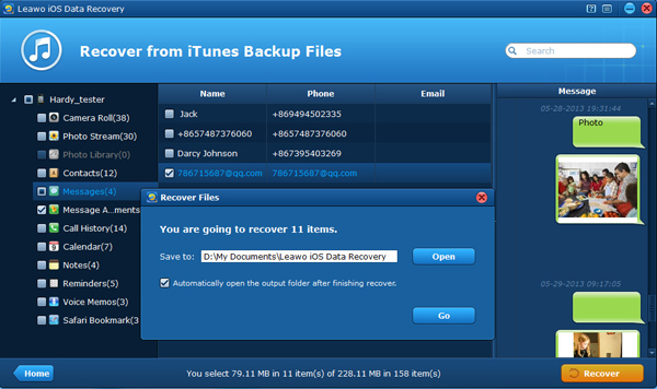 iphone data recovery for mac 0 backup size